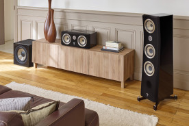 Focal Kanta Nº3 Walnut High Gloss | Black Mat - kolumny podłogowe