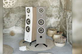 Focal Kanta Nº3 Walnut High Gloss | Ivory Mat - kolumny podłogowe