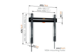 Vogel's TVM 3403 - uchwyt ścienny do TV (32-77 cali)
