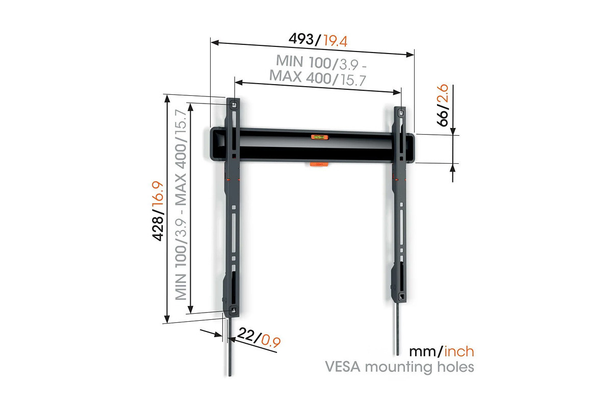 Vogel's TVM 3403 - uchwyt ścienny do TV (32-77 cali)