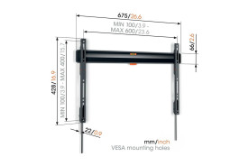 Vogel's TVM 3603 - uchwyt ścienny do TV (40-100 cali)