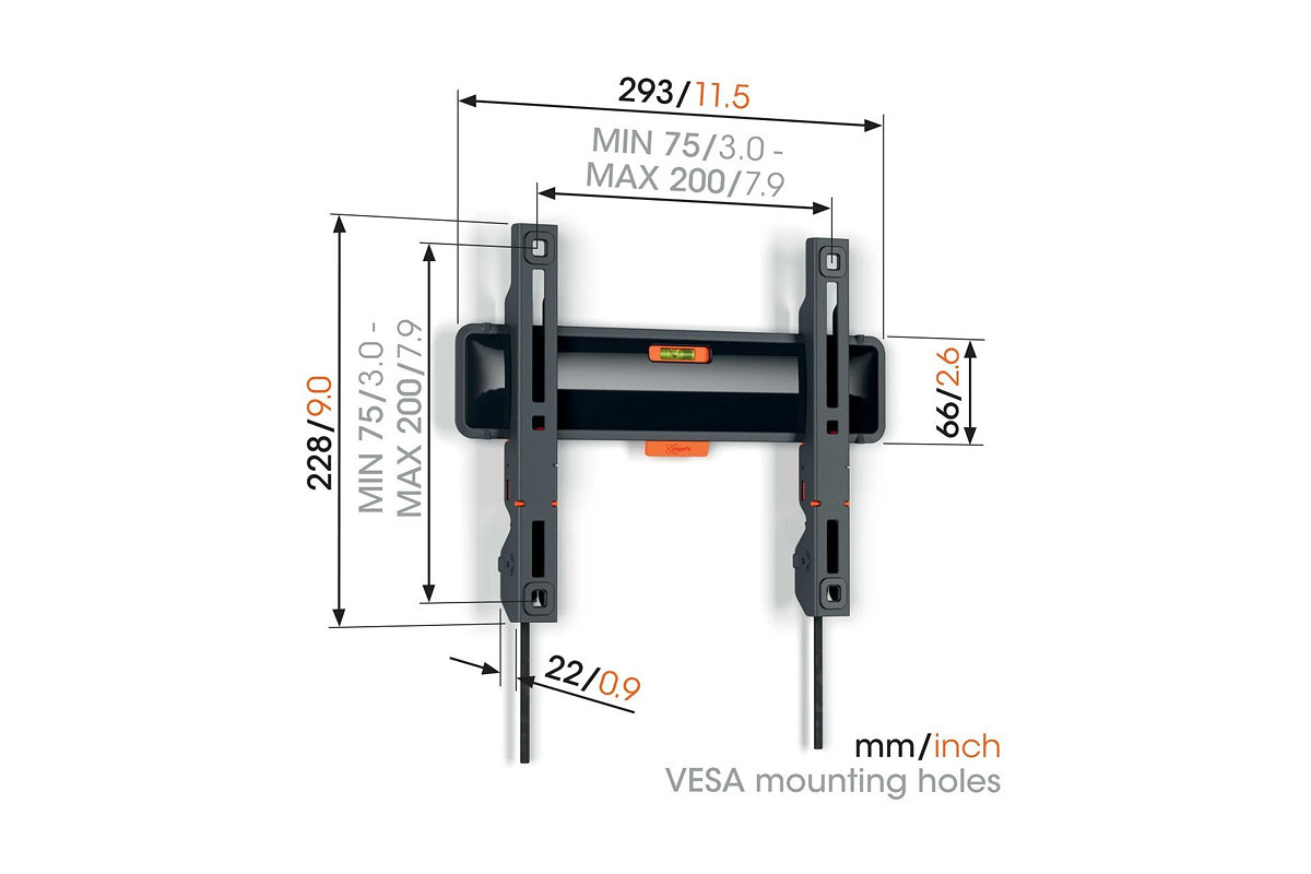 Vogel's TVM 3203 - uchwyt ścienny do TV (19-50 cali)