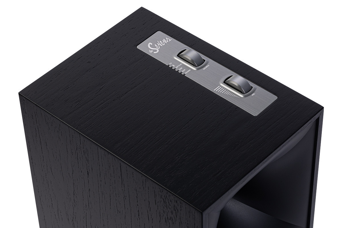 Klipsch The Sevens Matte Black - kolumny aktywne