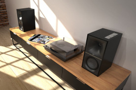 Klipsch The Sevens Matte Black - kolumny aktywne