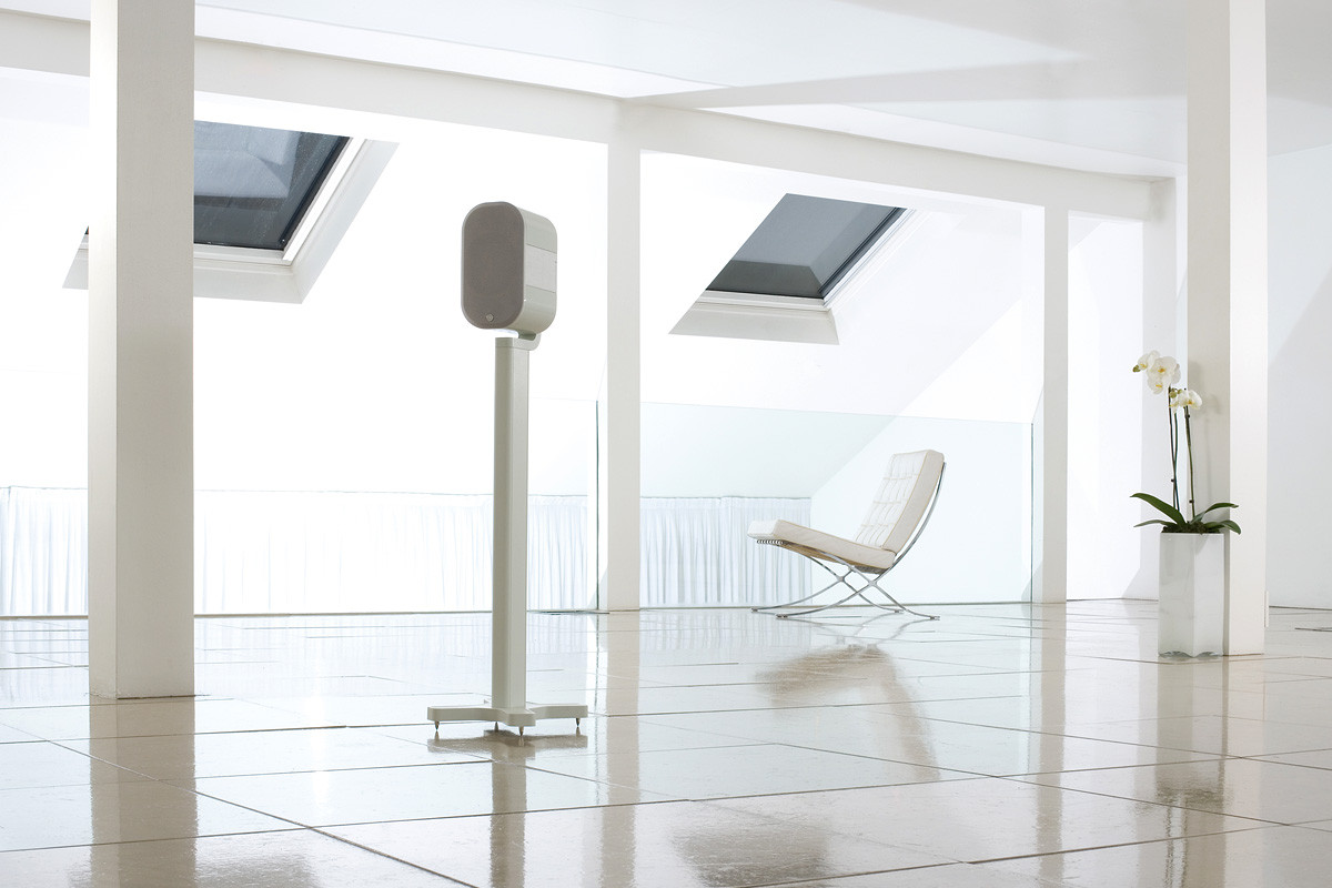 Monitor Audio Apex Stand Pearl White - stojaki pod kolumny