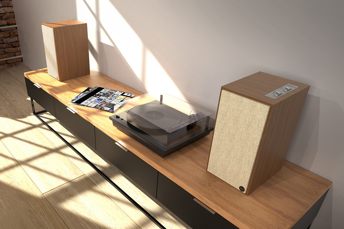 Klipsch The Sevens Matte Black - kolumny aktywne