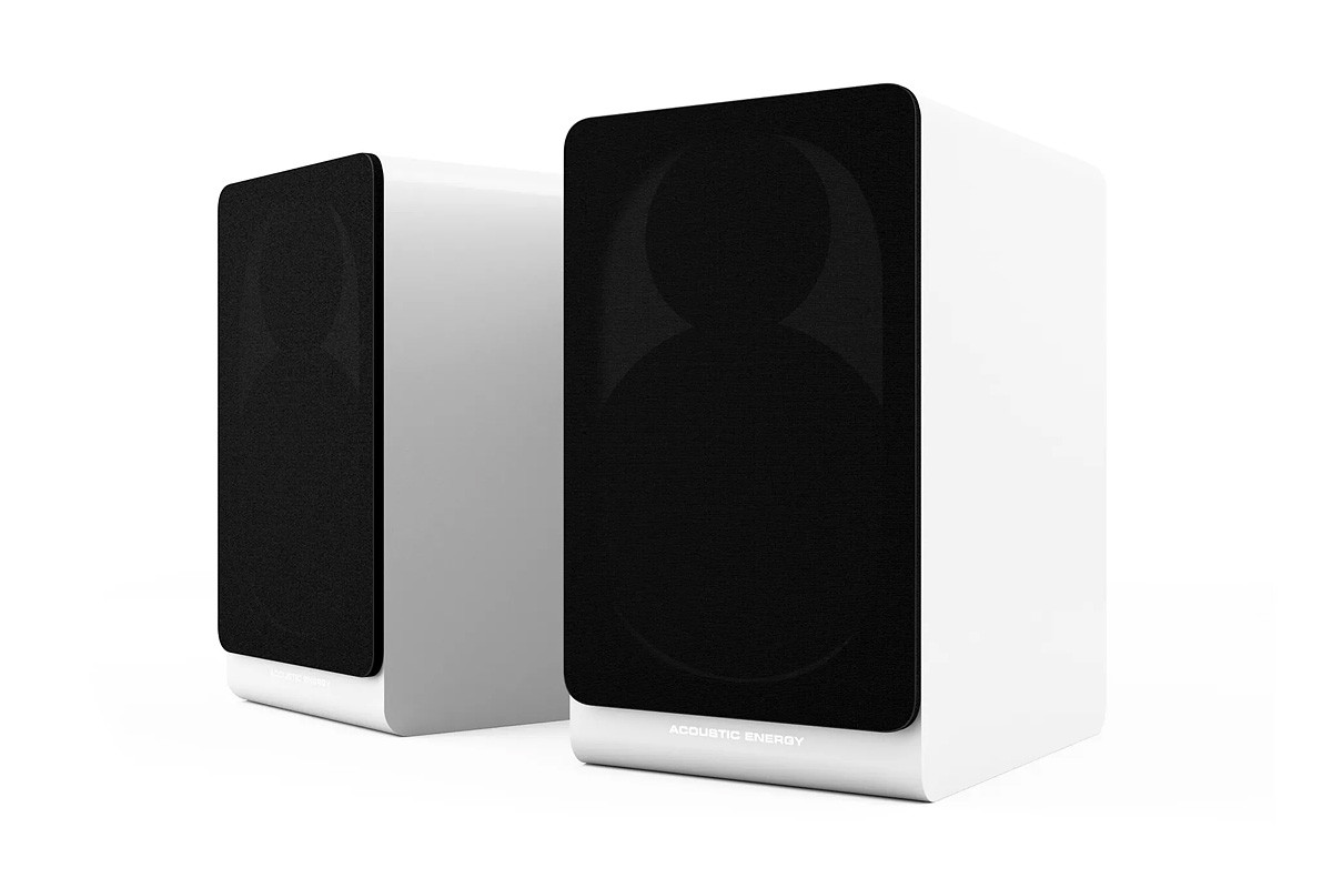 Acoustic Energy AE100² Satin White - kolumny podstawkowe