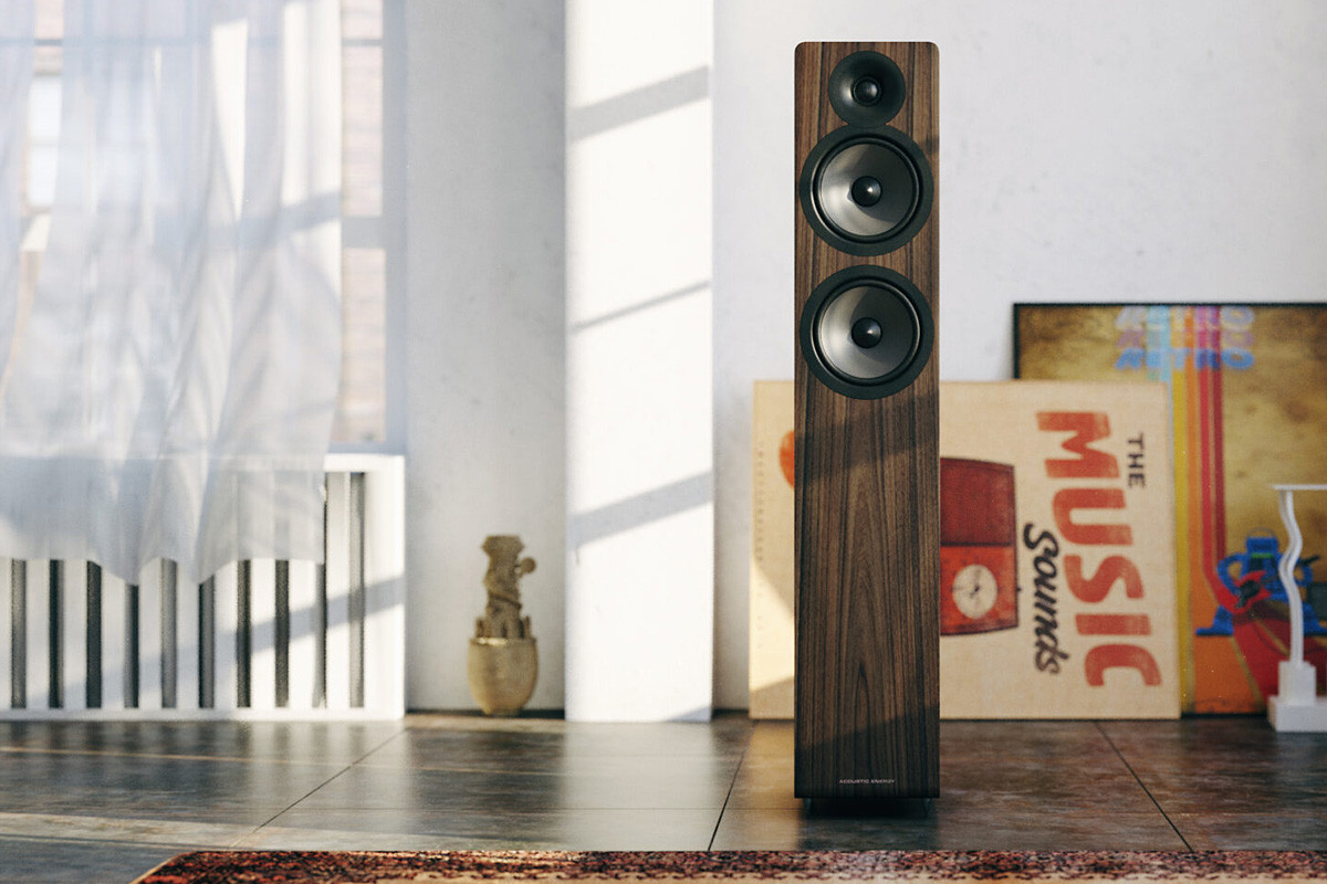 Acoustic Energy AE109² Walnut - kolumny podłogowe