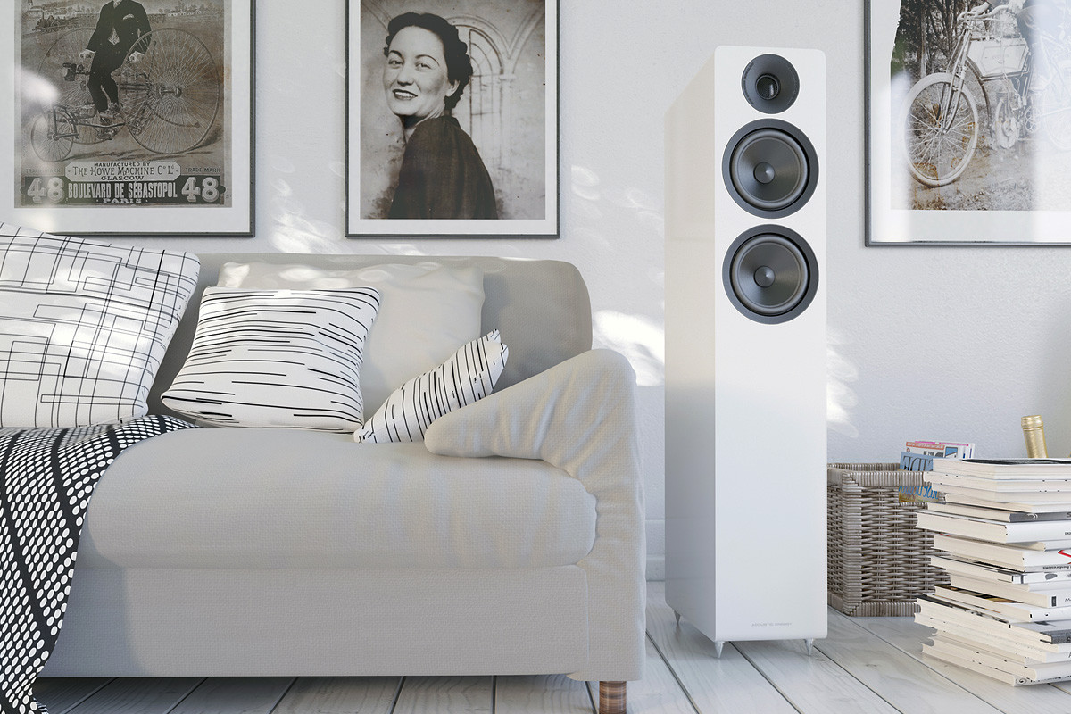 Acoustic Energy AE309 Piano Gloss Black - kolumny podłogowe