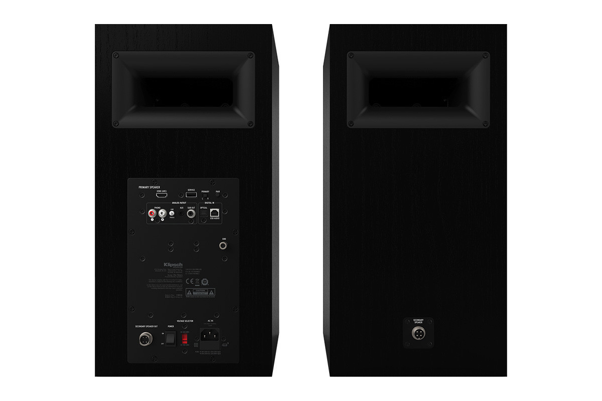 Klipsch The Nines Matte Black - kolumny aktywne