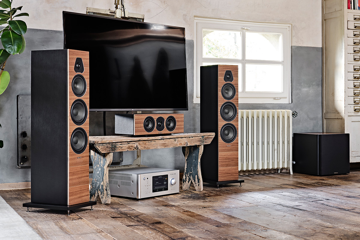 Sonus Faber Lumina V Black - kolumny podłogowe