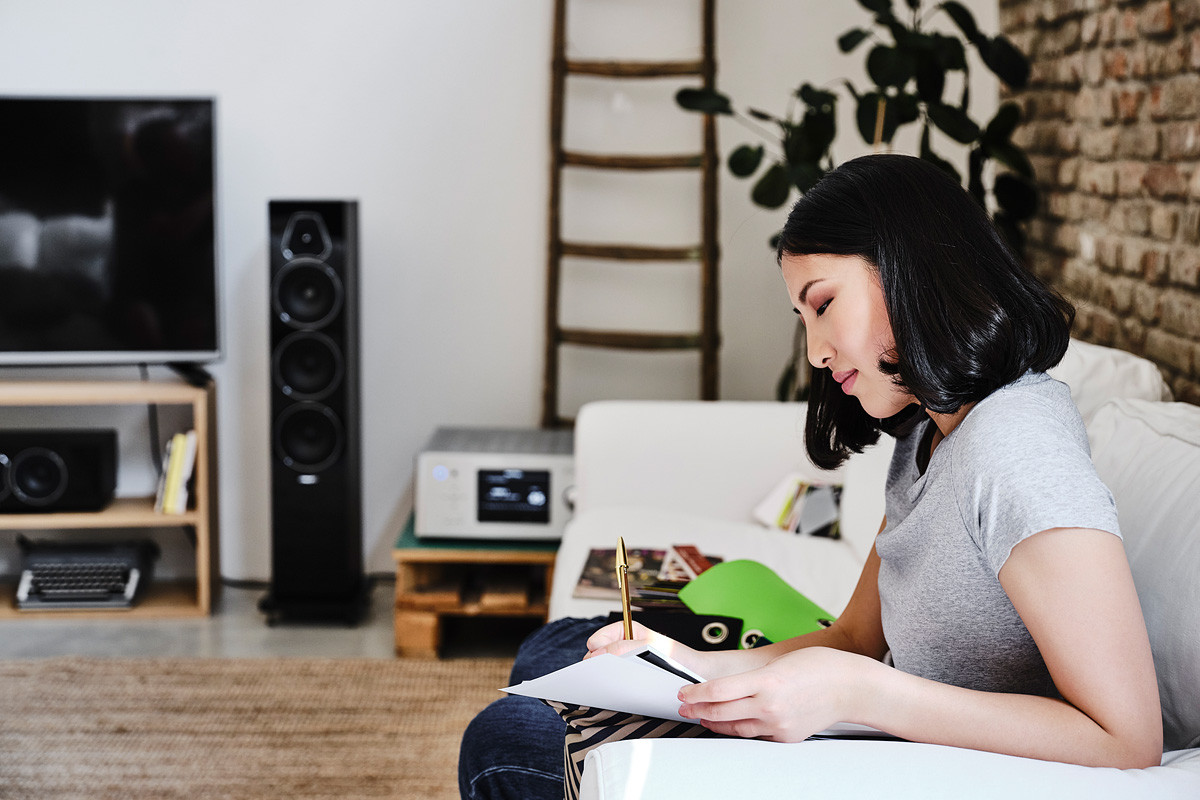 Sonus Faber Lumina V Walnut - kolumny podłogowe