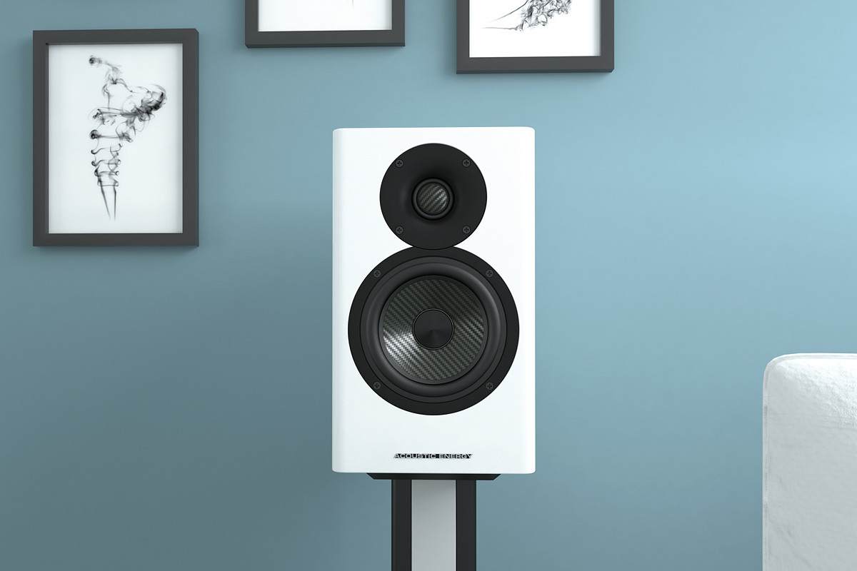 Acoustic Energy AE500 Piano Gloss White - kolumny podstawkowe