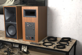 Klipsch The Nines Walnut - kolumny aktywne