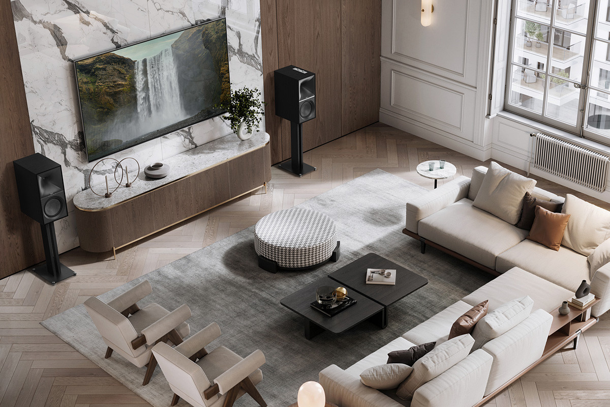 Klipsch The Nines Walnut - kolumny aktywne