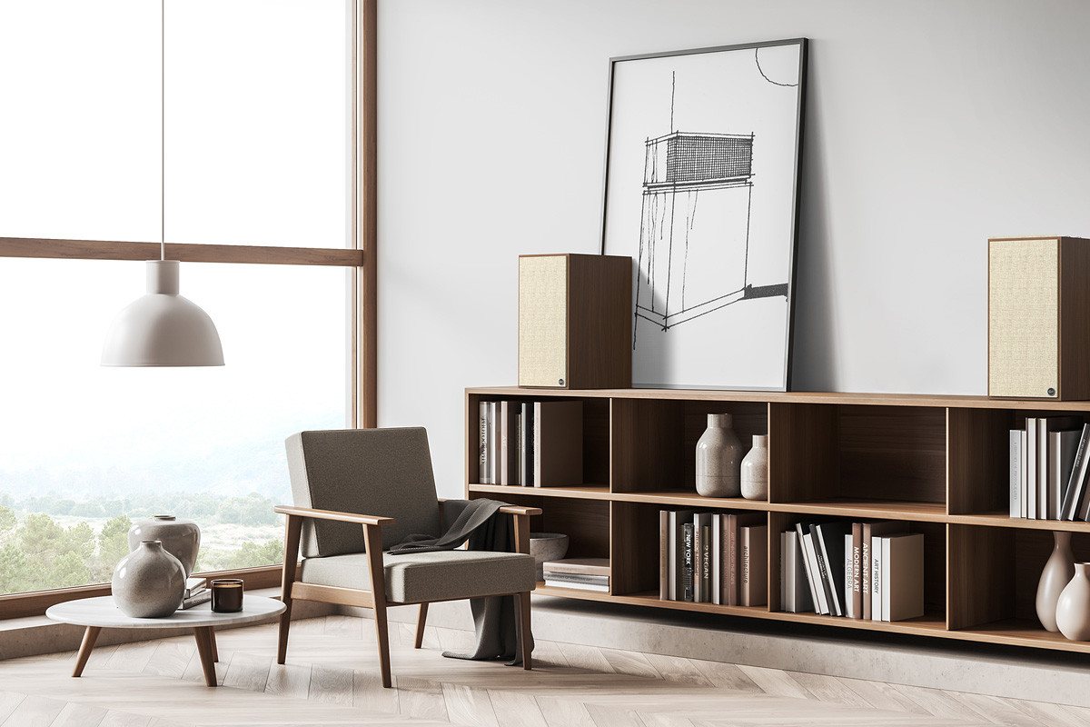 Klipsch The Nines Walnut - kolumny aktywne