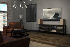 Klipsch The Nines Walnut - kolumny aktywne