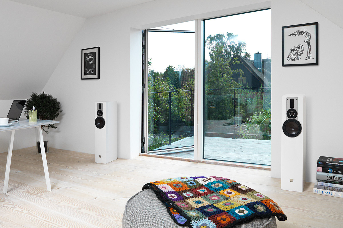 Dali Rubicon 5 White High Gloss - kolumny podłogowe