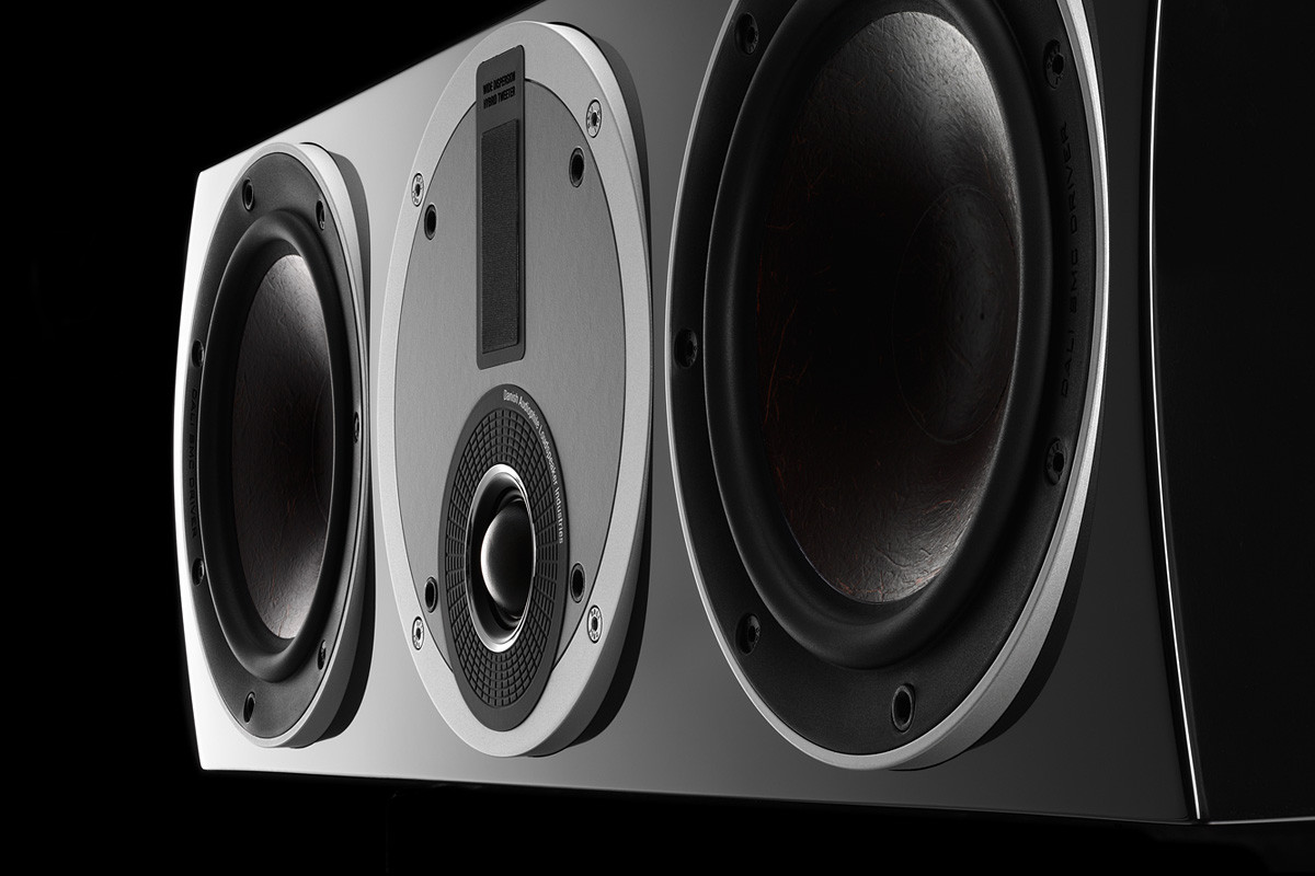 Dali Rubicon Vokal Black High Gloss - kolumna centralna