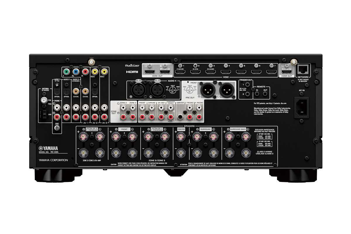 Yamaha RX-A6A Aventage - amplituner wielokanałowy