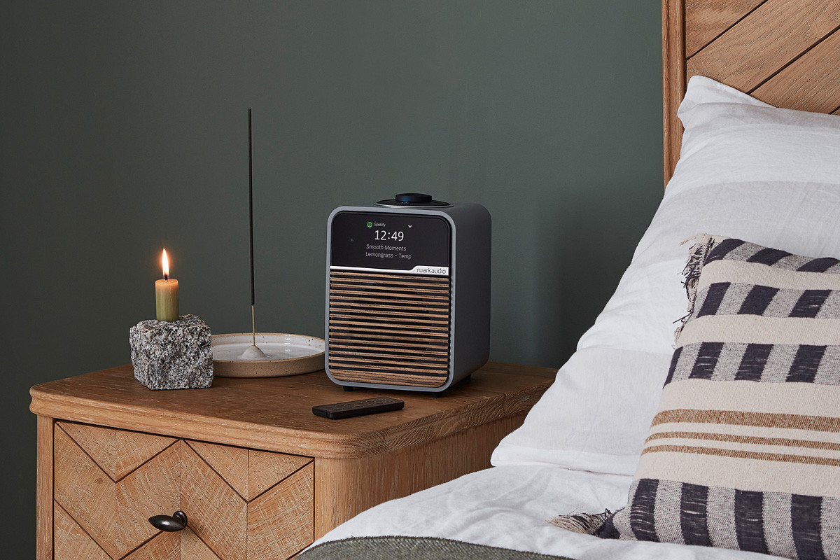 Ruark Audio R1S Mid Grey - kompaktowe radio FM/DAB+ z funkcjami sieciowymi