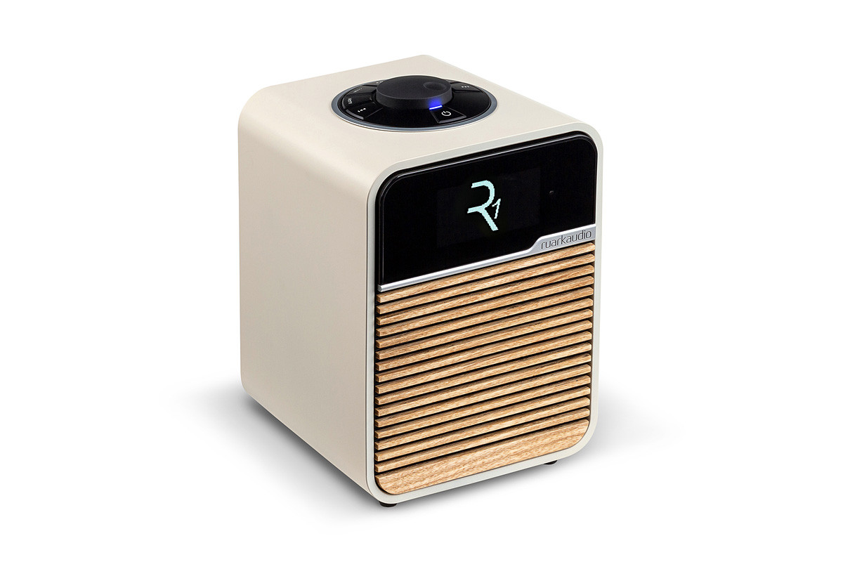 Ruark Audio R1 Mk4 Light Cream - kompaktowe radio FM/DAB+