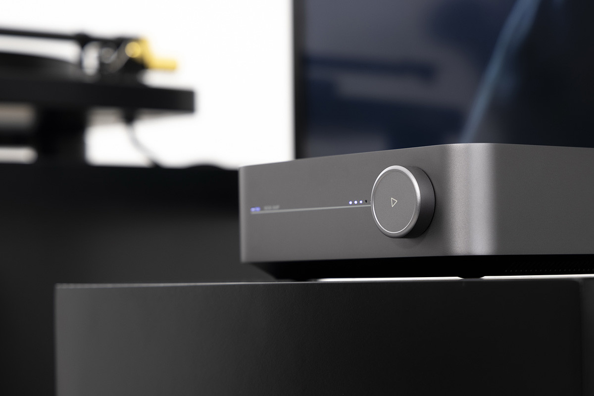 WiiM Amp Dark Grey - system audio typu "all-in-one"