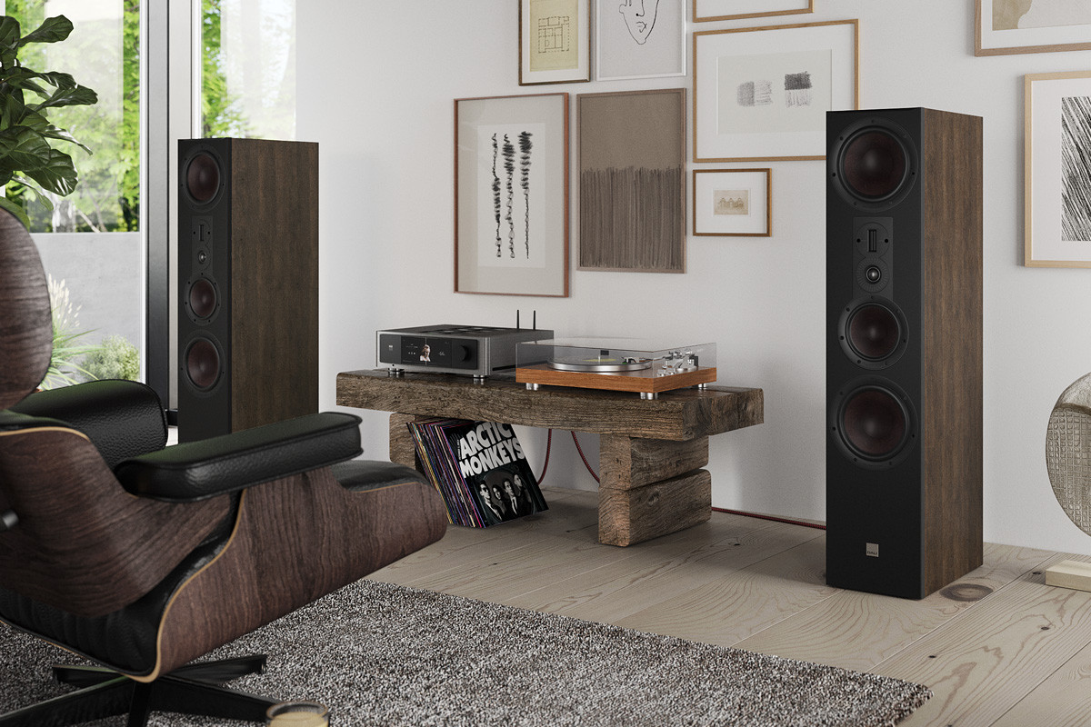 Dali Opticon 8 MK2 Black Satin - kolumny podłogowe