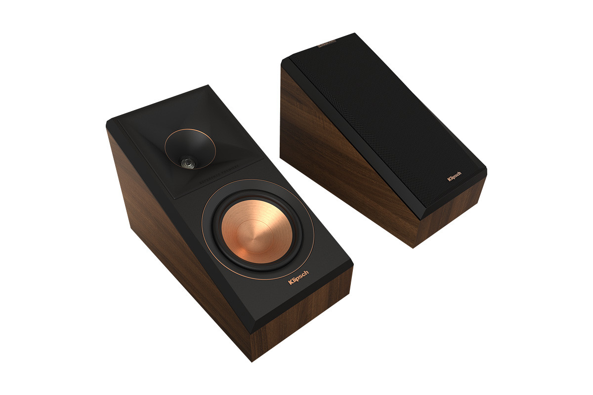 Klipsch Reference Premiere RP-500SA II Walnut - kolumny efektowe Dolby Atmos, DTS:X, itp.