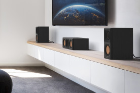 Klipsch Reference Premiere RP-500M II Walnut - kolumny podstawkowe