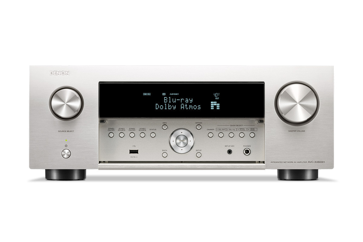Denon AVC-X4800H Premium Silver - amplituner wielokanałowy