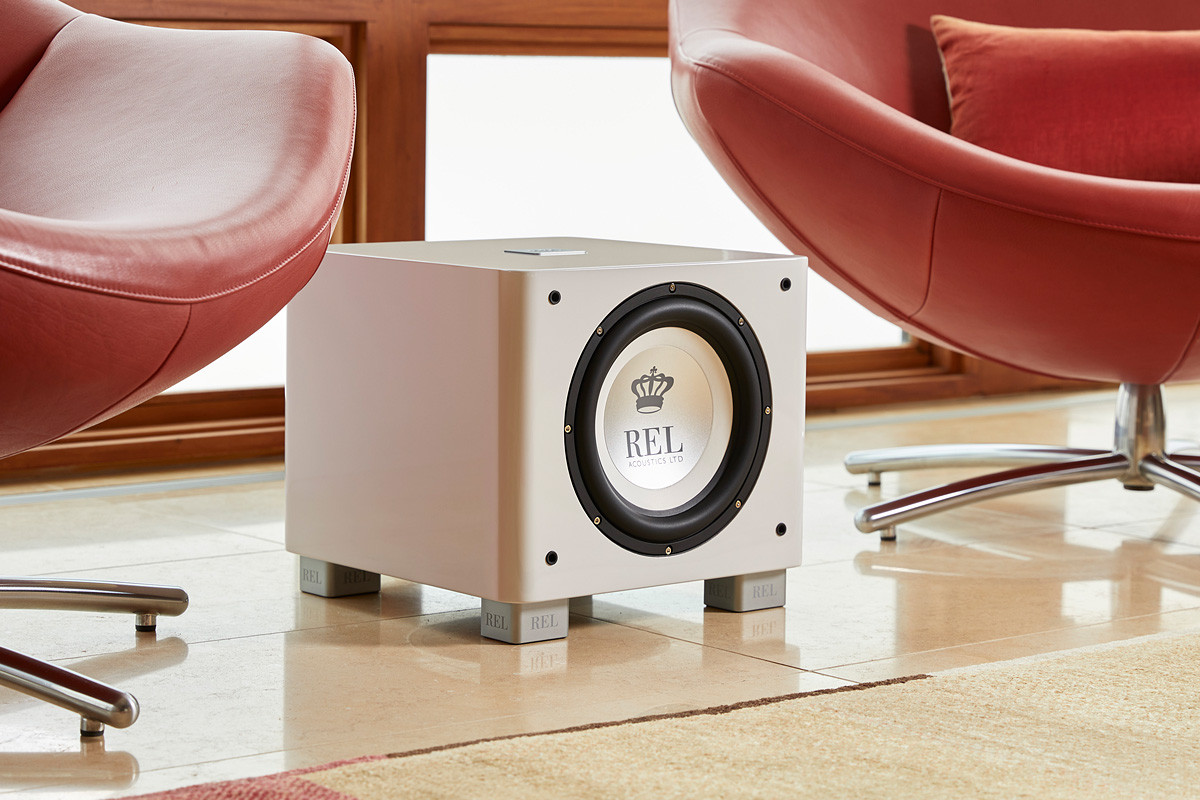 REL T/9x White Piano - subwoofer aktywny