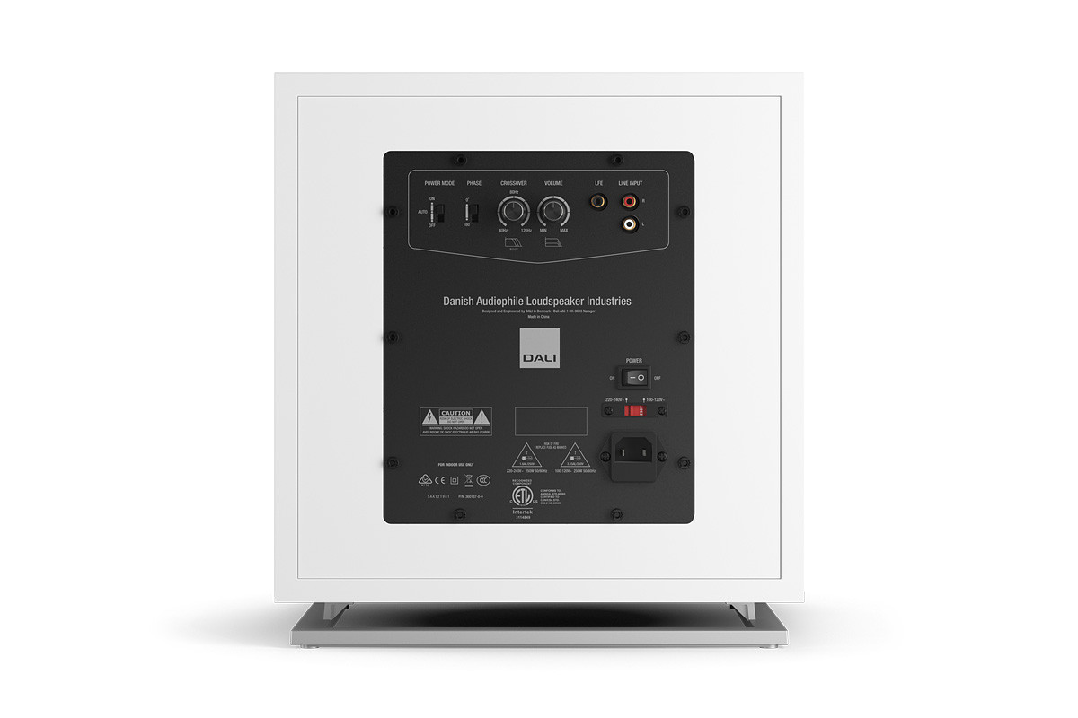 Dali SUB E-12 F White Satin - subwoofer aktywny
