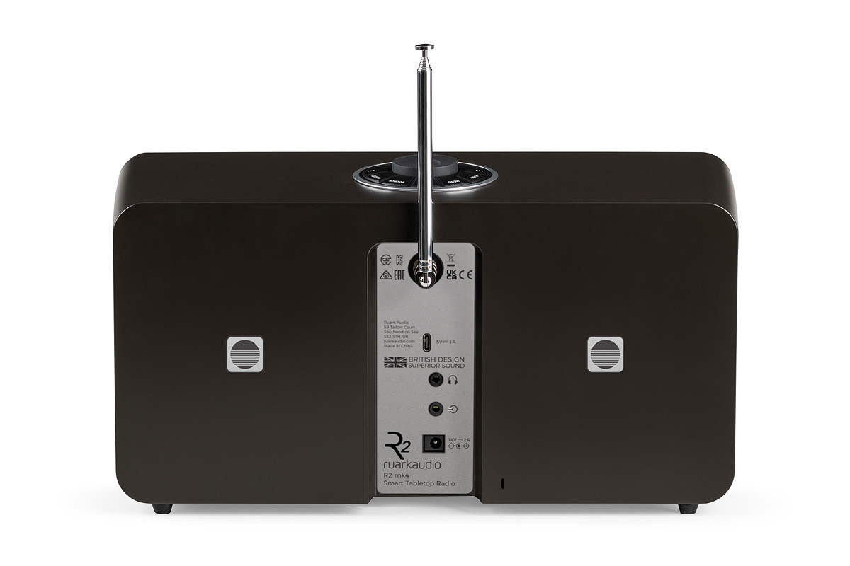 Ruark Audio R2 Mk4 Espresso - system audio typu "all-in-one"