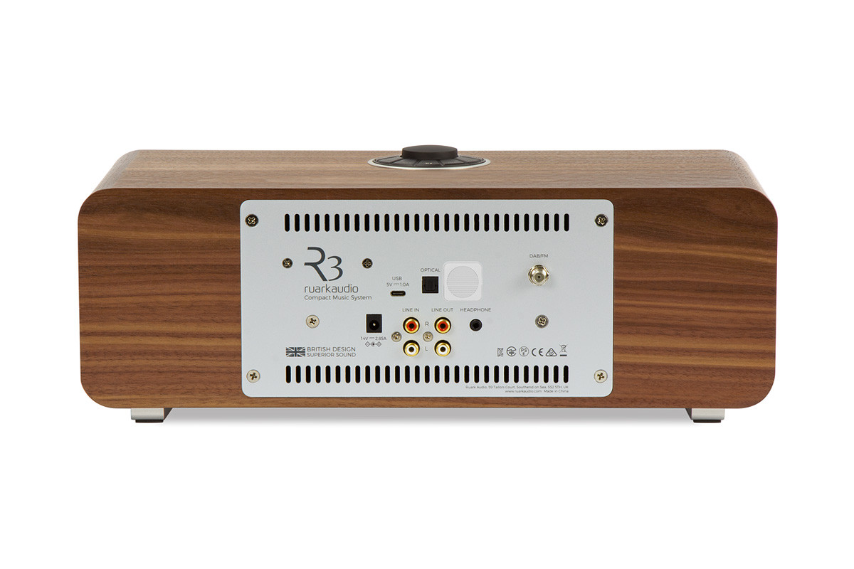 Ruark Audio R3S Rich Walnut - system audio typu "all-in-one"