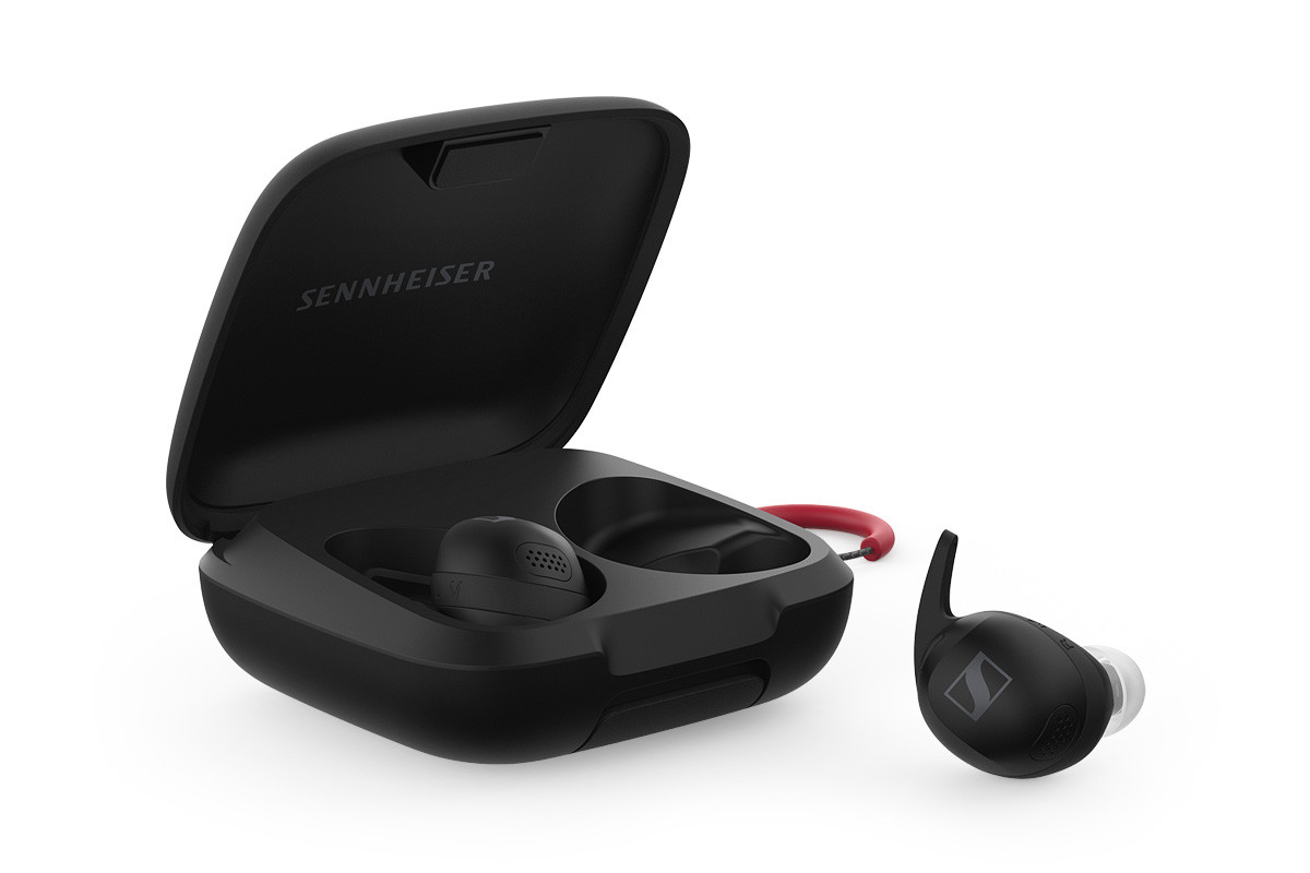 Sennheiser Momentum Sport | MSPORT1 Black - słuchawki dokanałowe bezprzewodowe Bluetooth