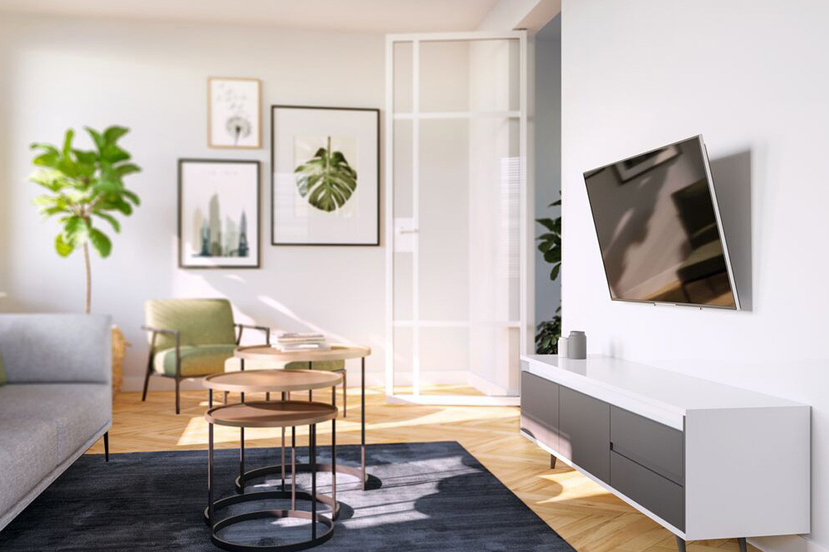 Vogel's TVM 3213 - uchwyt ścienny uchylny do TV (19-43 cali)