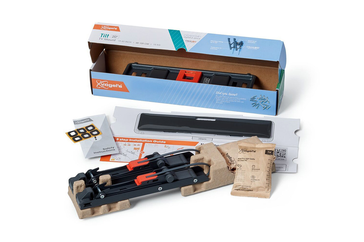 Vogel's TVM 3213 - uchwyt ścienny uchylny do TV (19-43 cali)