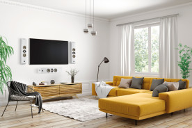 Focal On Wall 301 White High Gloss - kolumny ścienne