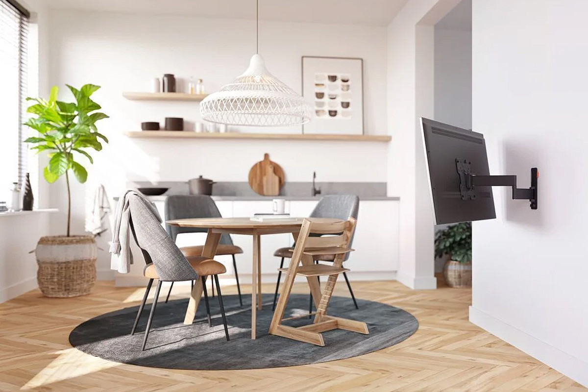 Vogel's TVM 3243 Black - uchwyt ścienny uchylny do TV (19-43 cali)