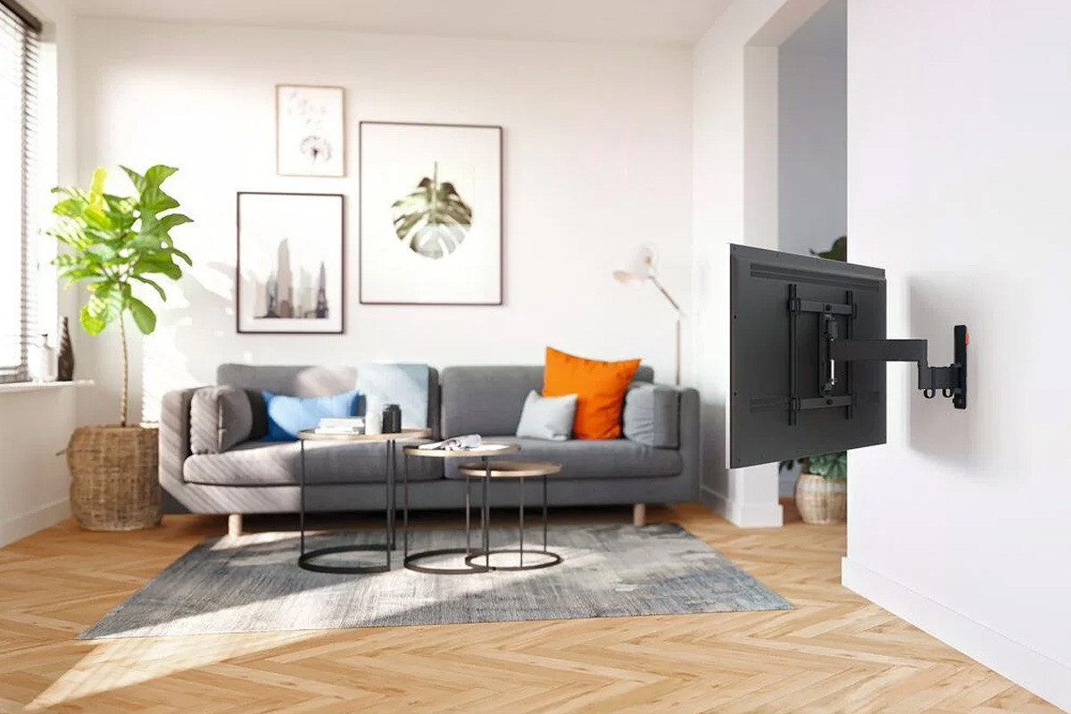 Vogel's TVM 3443 Black - uchwyt ścienny uchylny do TV (32-65 cali)