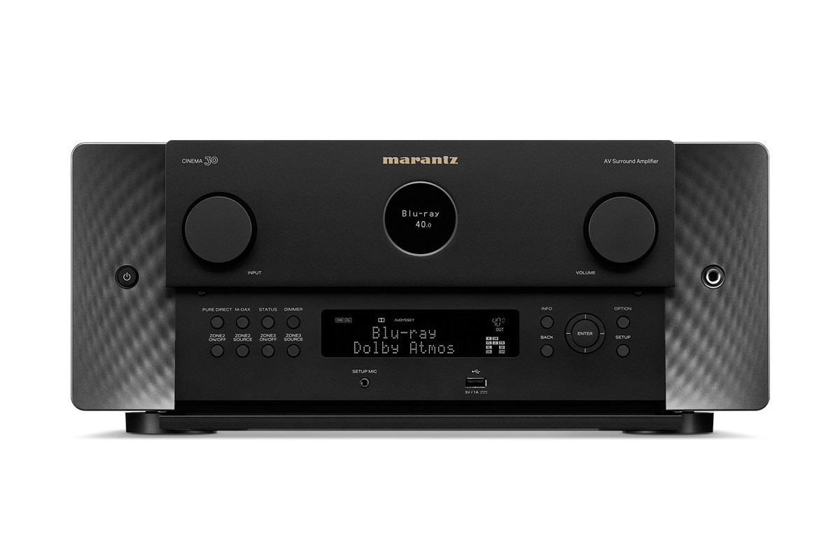Marantz CINEMA 30 Black - amplituner wielokanałowy