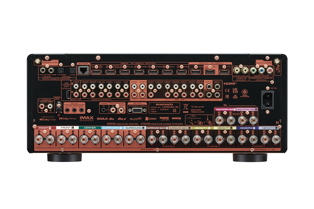 Marantz CINEMA 30 Black - amplituner wielokanałowy