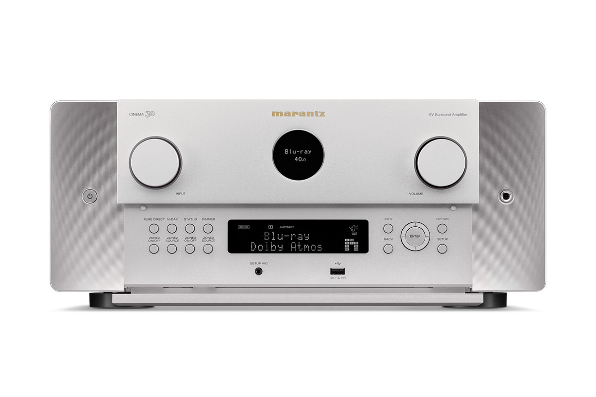 Marantz CINEMA 30 Silver/Gold - amplituner wielokanałowy