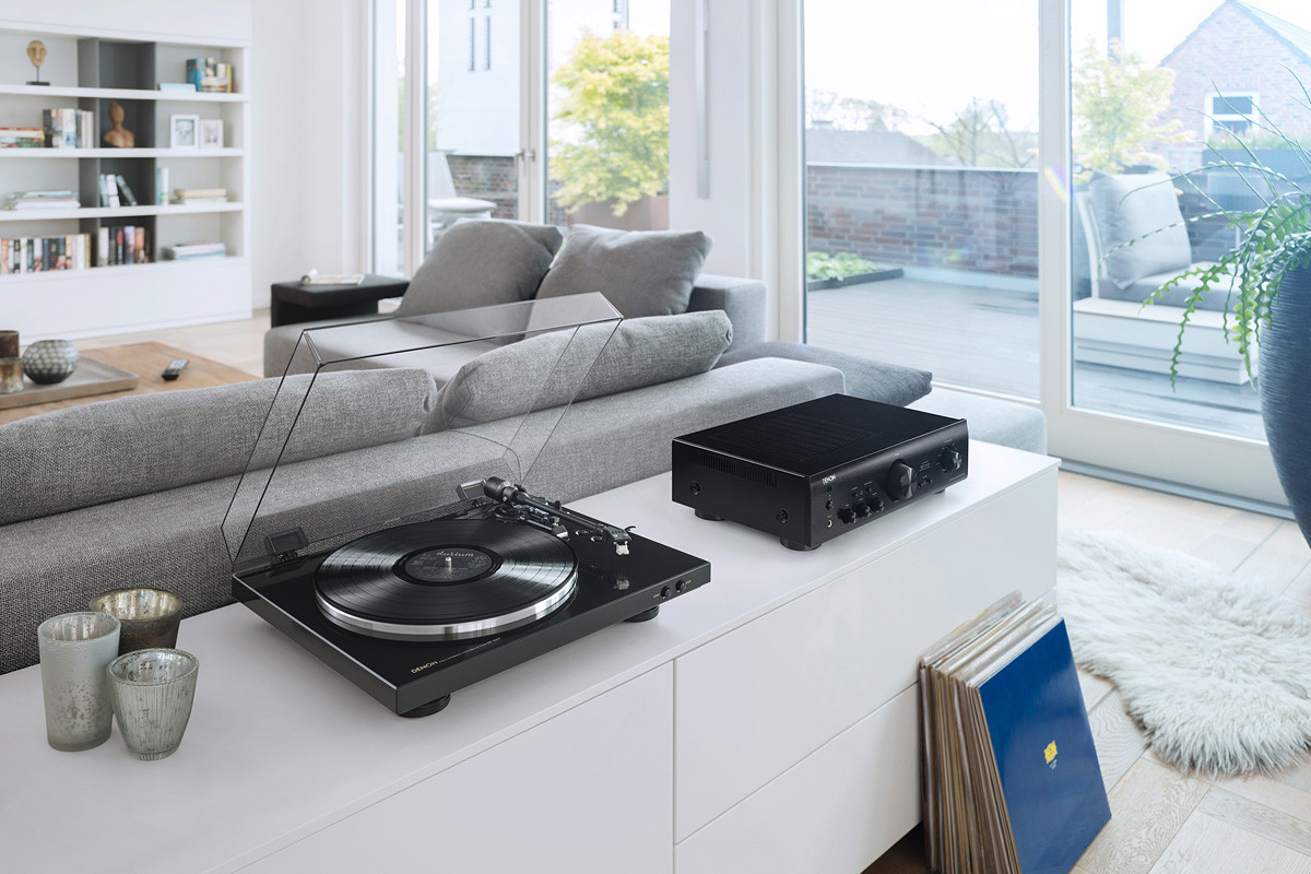 Denon DP-300F Black - gramofon analogowy