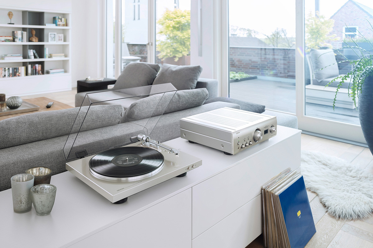 Denon DP-300F Premium Silver - gramofon analogowy