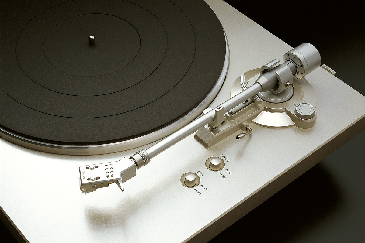 Denon DP-300F Premium Silver - gramofon analogowy