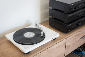 Denon DP-450USB White - gramofon analogowy