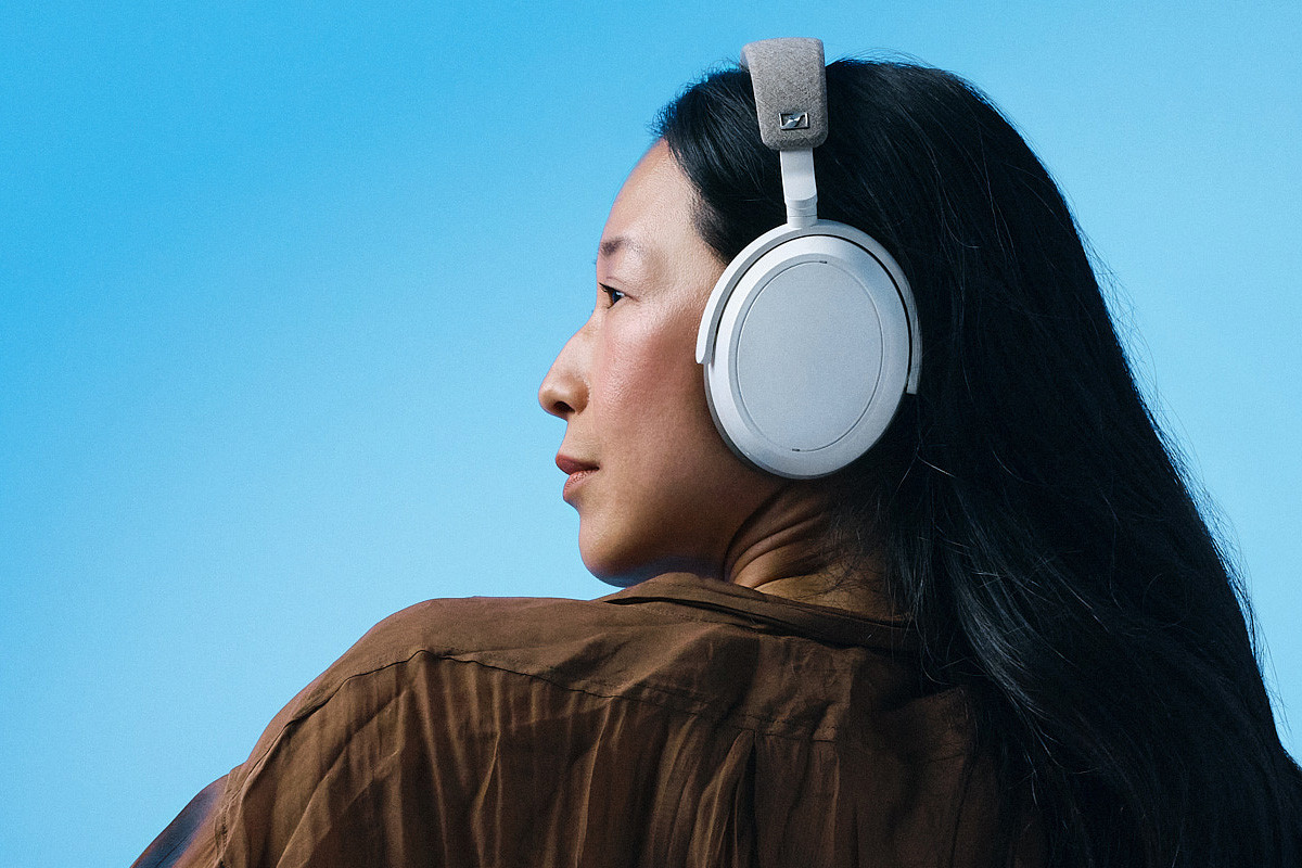 Sennheiser Momentum 4 Wireless | M4AEBT Denim - słuchawki bezprzewodowe Bluetooth