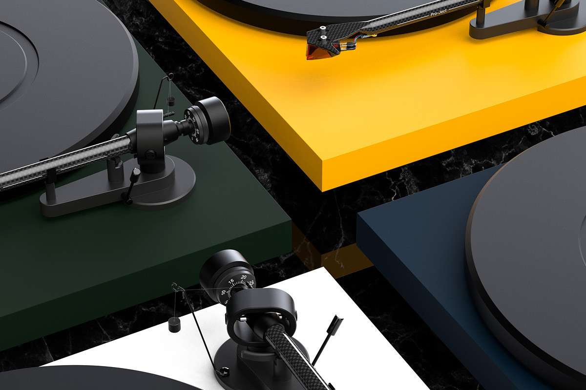 Pro-Ject Debut Carbon EVO Black High Gloss - gramofon analogowy